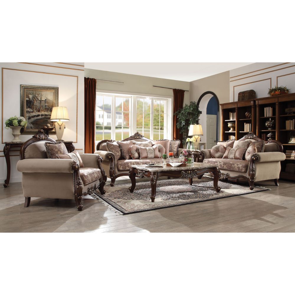 ACME Mehadi Sofa Set with Pillows