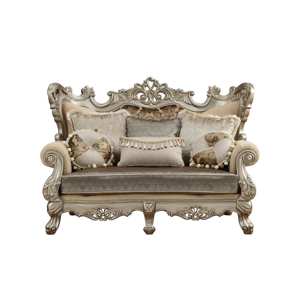 ACME Ranita Sofa Set with Pillows