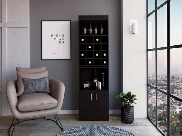 FM Furniture Illinois Bar Cabinet