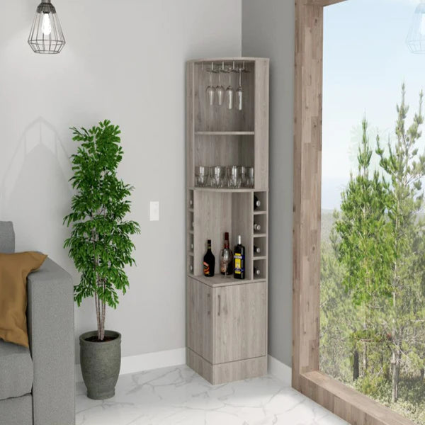 FM Furniture Seattle Corner Bar Cabinet