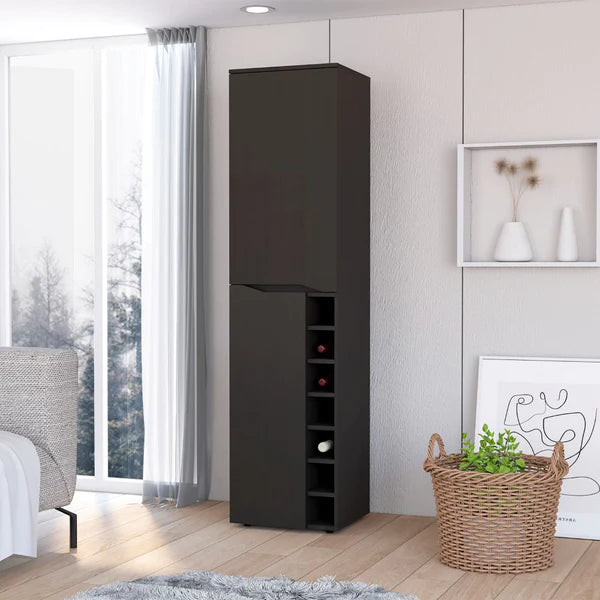 FM Furniture Maya Tall Bar Cabinet FM7765BLW