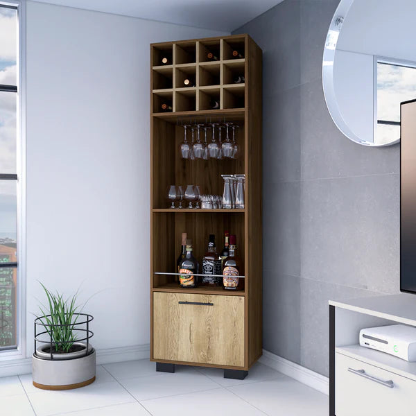 FM Furniture Aubree Corner Bar Cabinet FM7769BGM