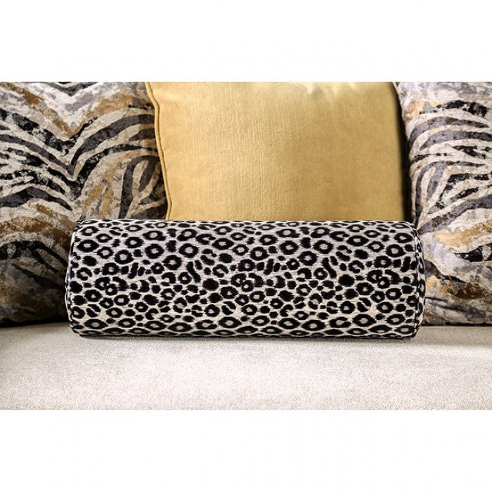 Furniture of America Mariposa Nailhead Trim Sofa IDF-2285-SF