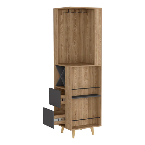 FM Furniture Ziton Corner Bar Cabinet FM7770BMP