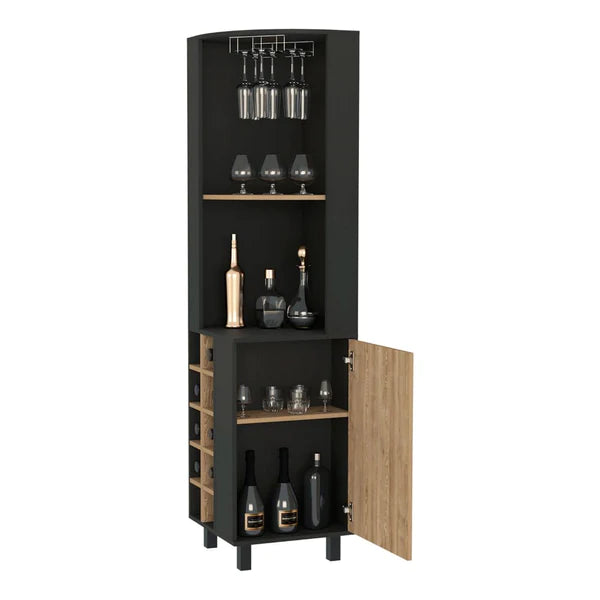 FM Furniture Leah Corner Bar Cabinet FM7764BWM