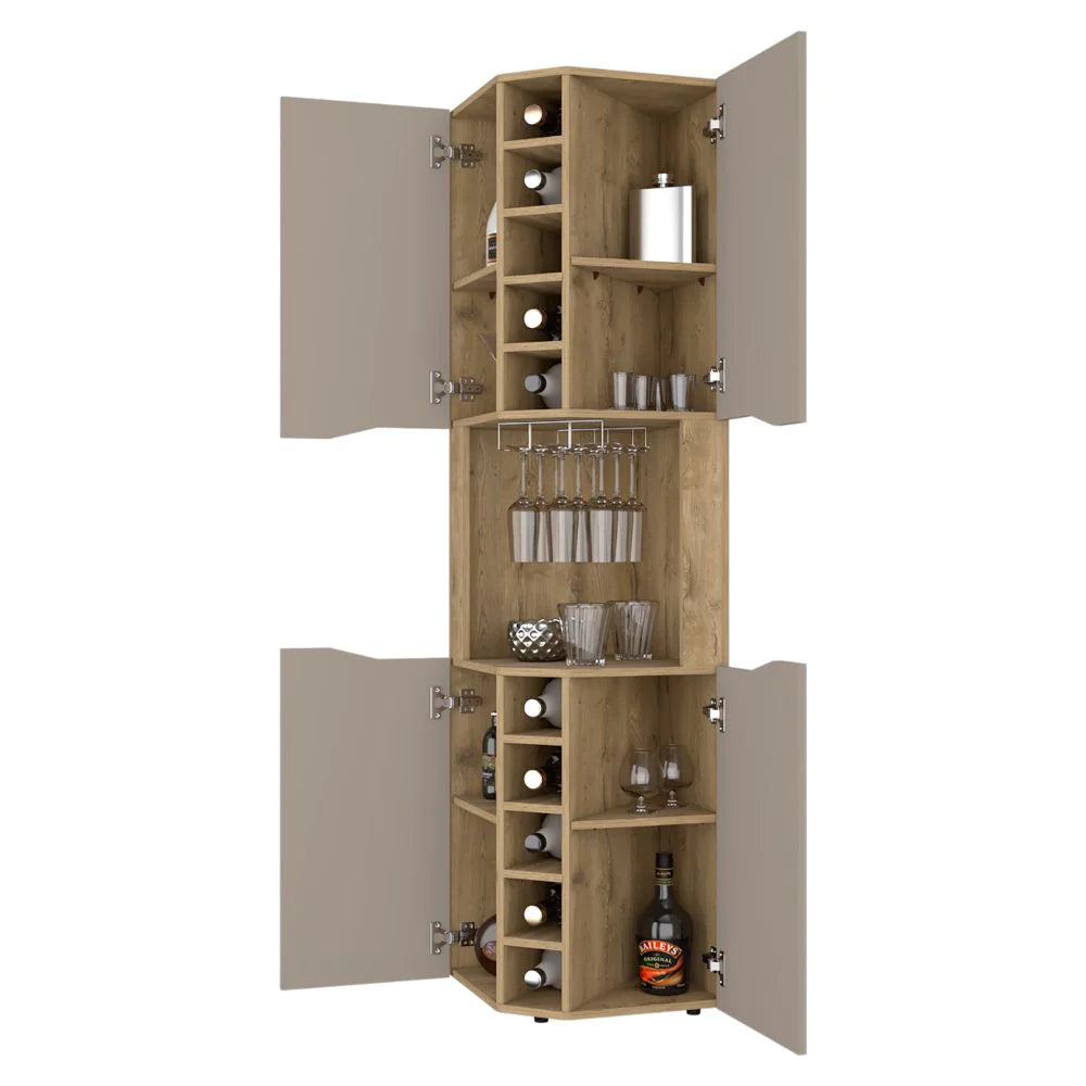 FM Furniture Maya Corner Bar Cabinet FM7767BMT