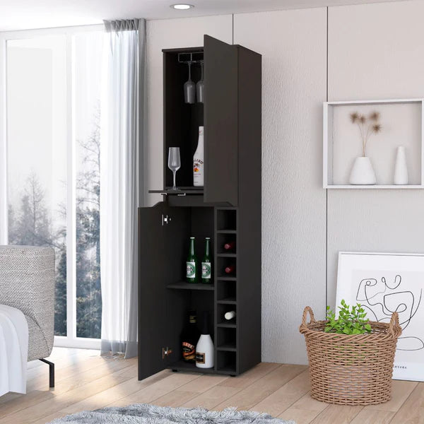 FM Furniture Maya Tall Bar Cabinet FM7765BLW