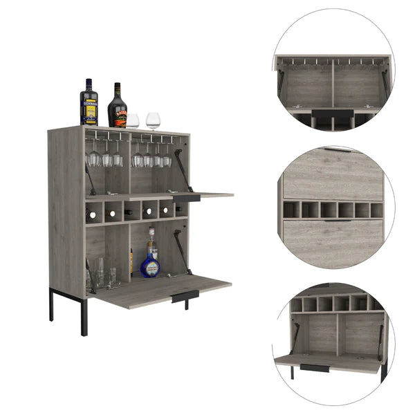 FM Furniture Rowan Bar Cabinet FM7118BLZ