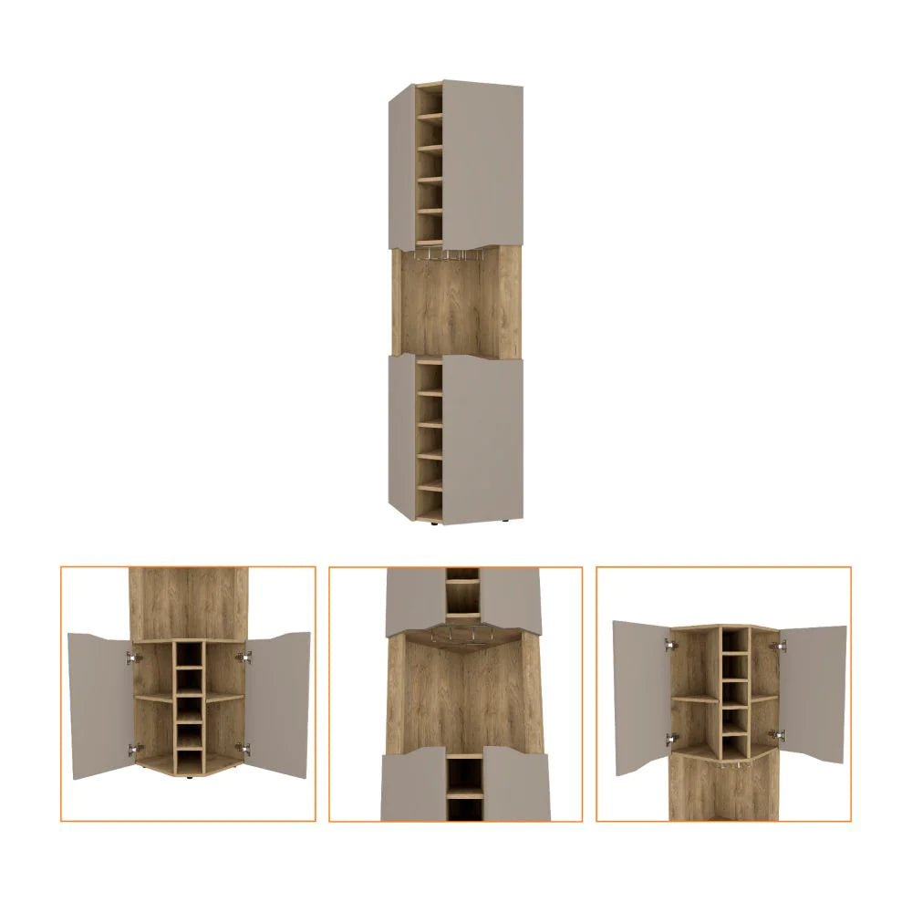 FM Furniture Maya Corner Bar Cabinet FM7767BMT