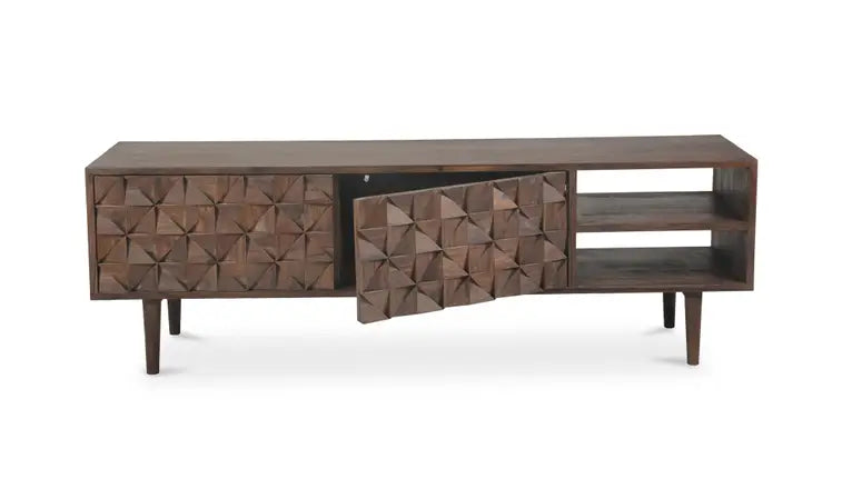 Moe's Home Pablo Entertainment Unit Brown BZ-1040-03