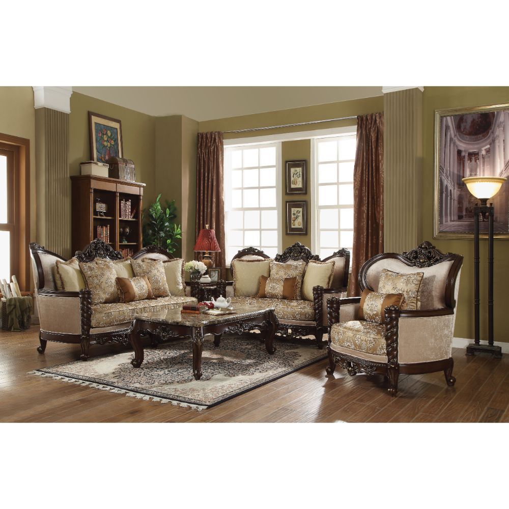 ACME Devayne Sofa Set with Pillows