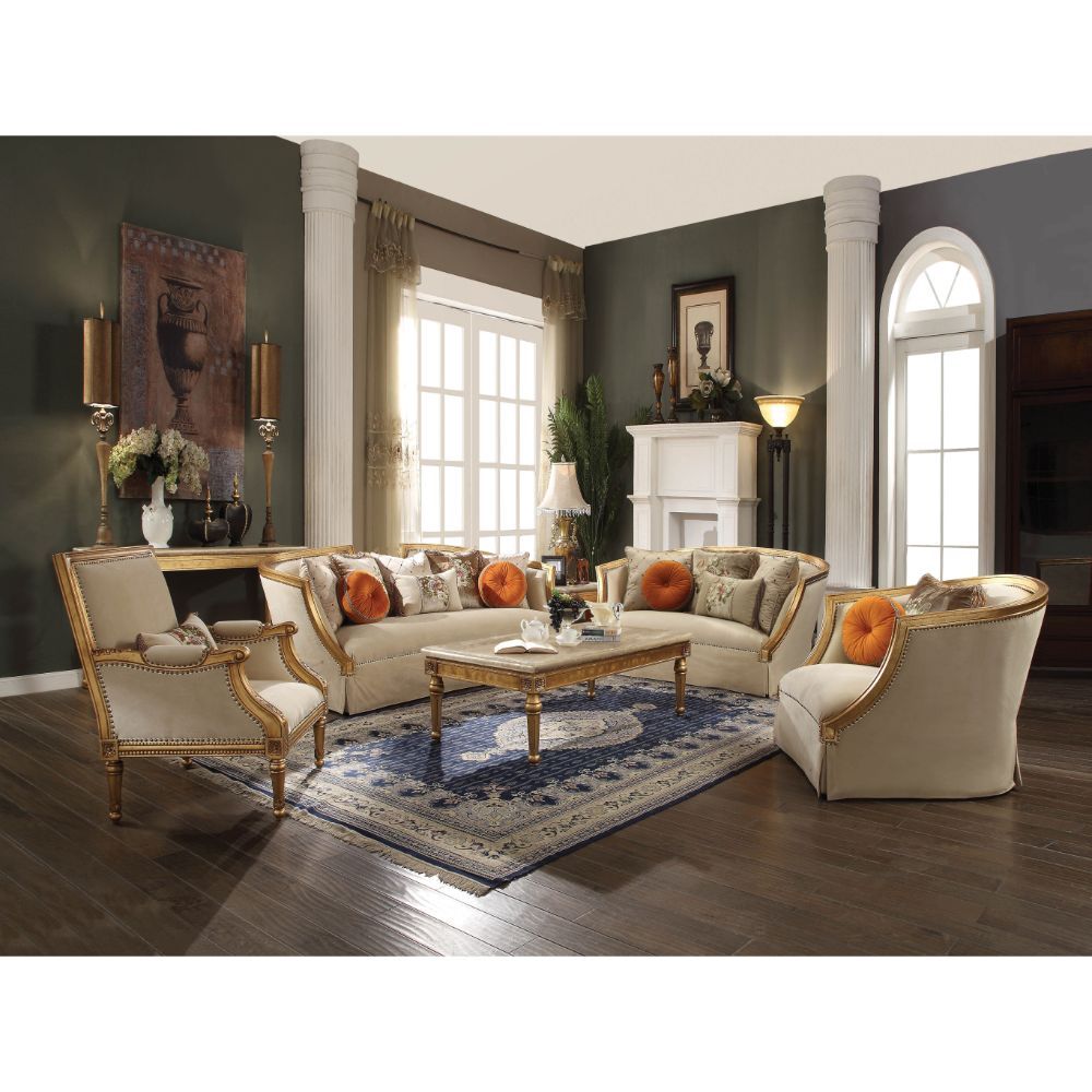 ACME Daesha Sofa Set with Pillows