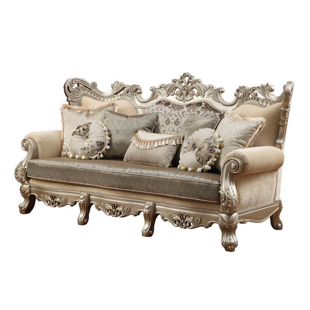 ACME Ranita Sofa Set with Pillows