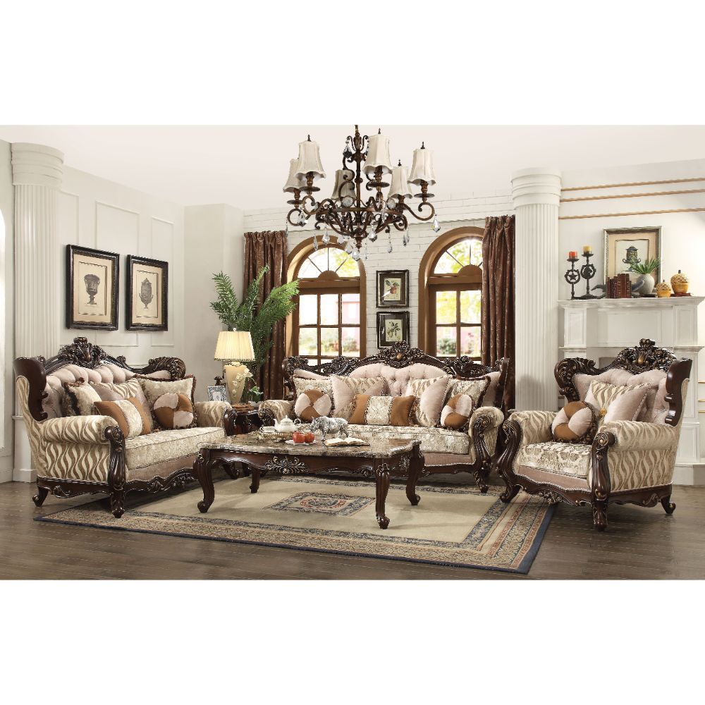 ACME Shalisa Sofa Set with Pillows