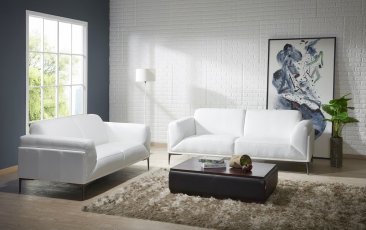 J&M Furniture Davos Chair, Loveseat, Ottoman, Sofa