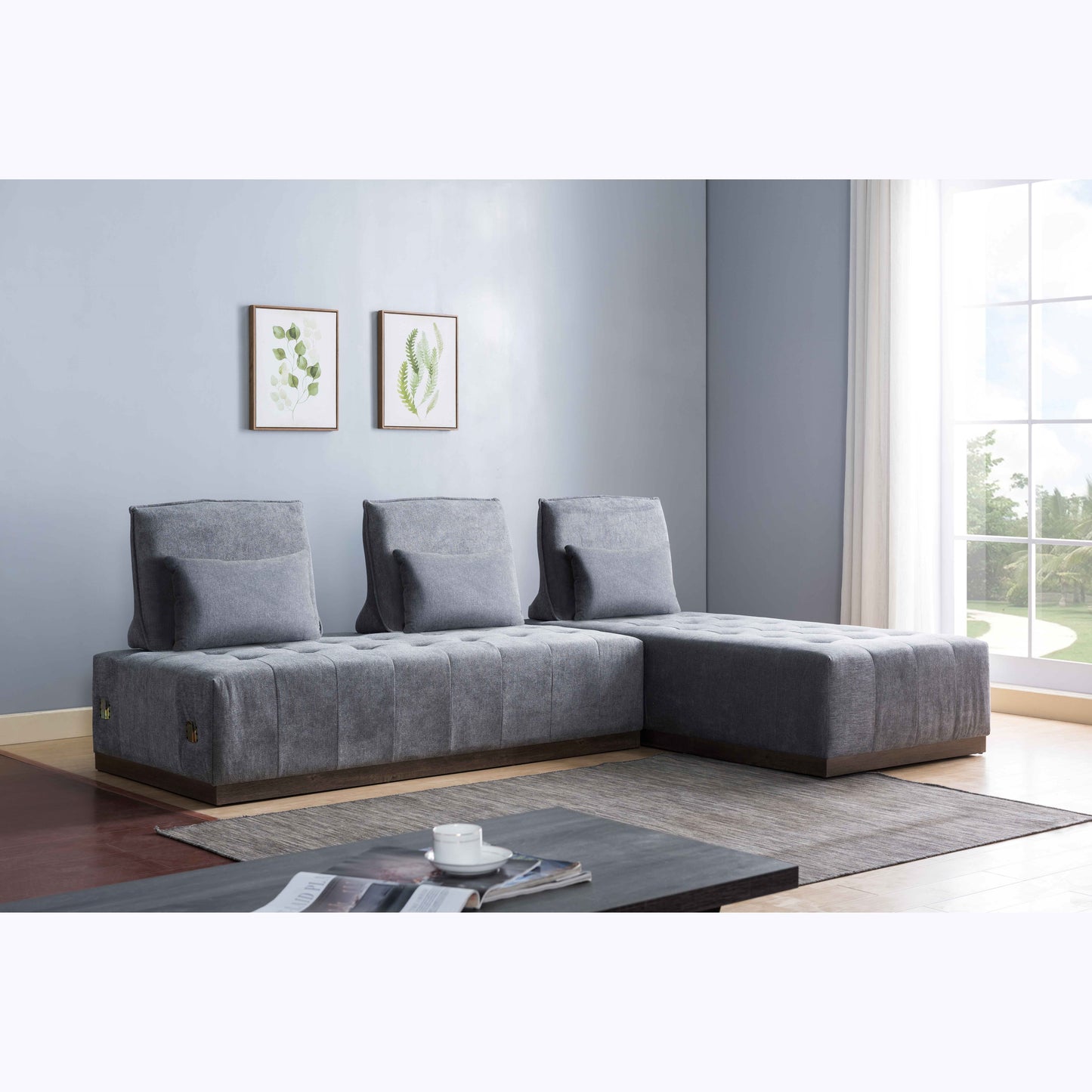 ID USA Sectional Sofa 8095