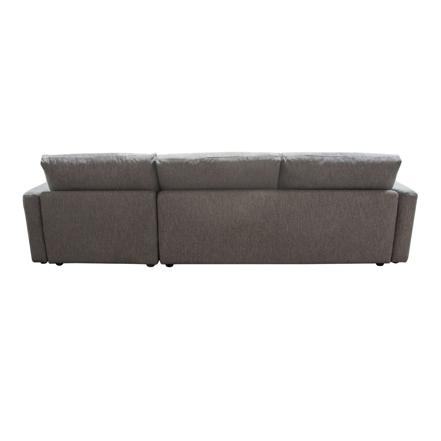 Arcadia 2PC Reversible Chaise Sectional w/ Feather Down Seating Fabric by Diamond Sofa