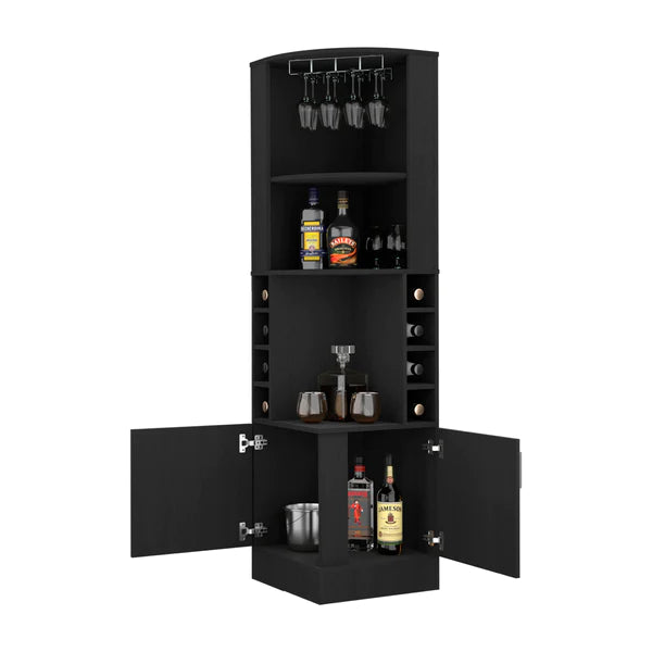 FM Furniture Myers Corner Bar Cabinet FM7886BLW