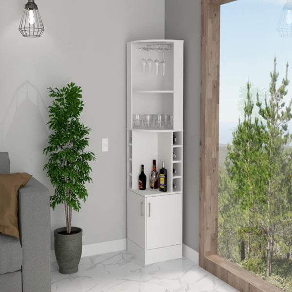 FM Furniture Seattle Corner Bar Cabinet