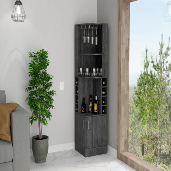 FM Furniture Seattle Corner Bar Cabinet