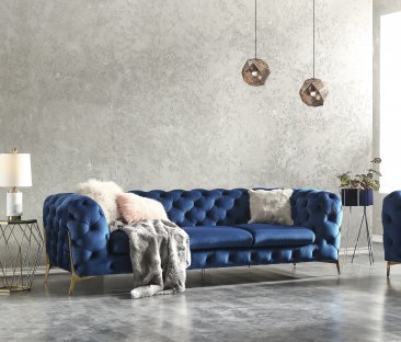 J&M Furniture Glamour Chair, Sofa, Loveseat