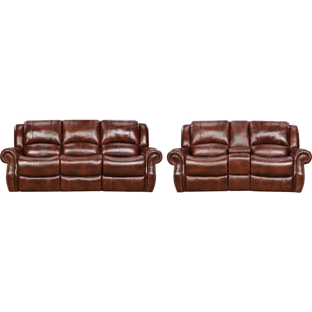 Hanover Aspen Living Room Collection Reclining Glider Loveseat, Sofa