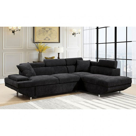 Furniture of America Ashely Contemporary L-Shape Sectional