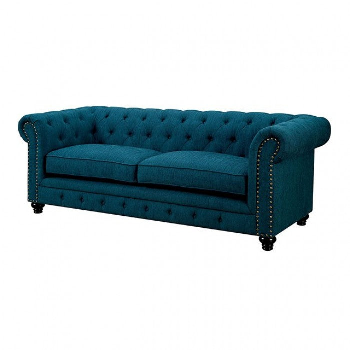 Furniture of America Stacy Traditional Tufted Sofa IDF-6269TL-SF