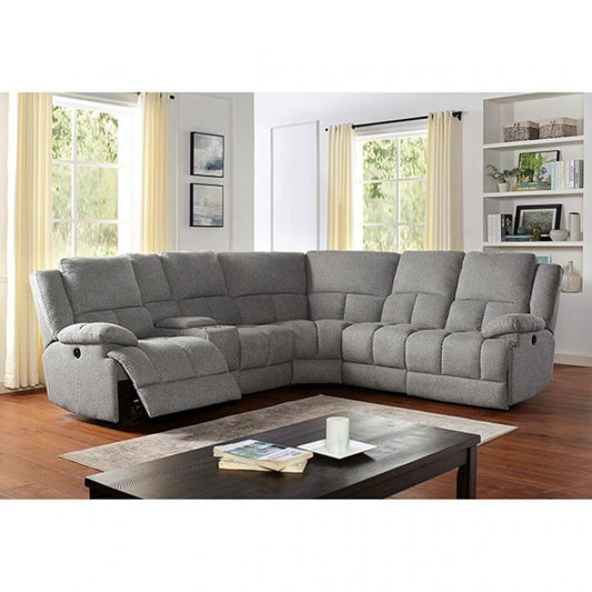 Furniture of America Magneti Reclining Sectional IDF-6345-SEC