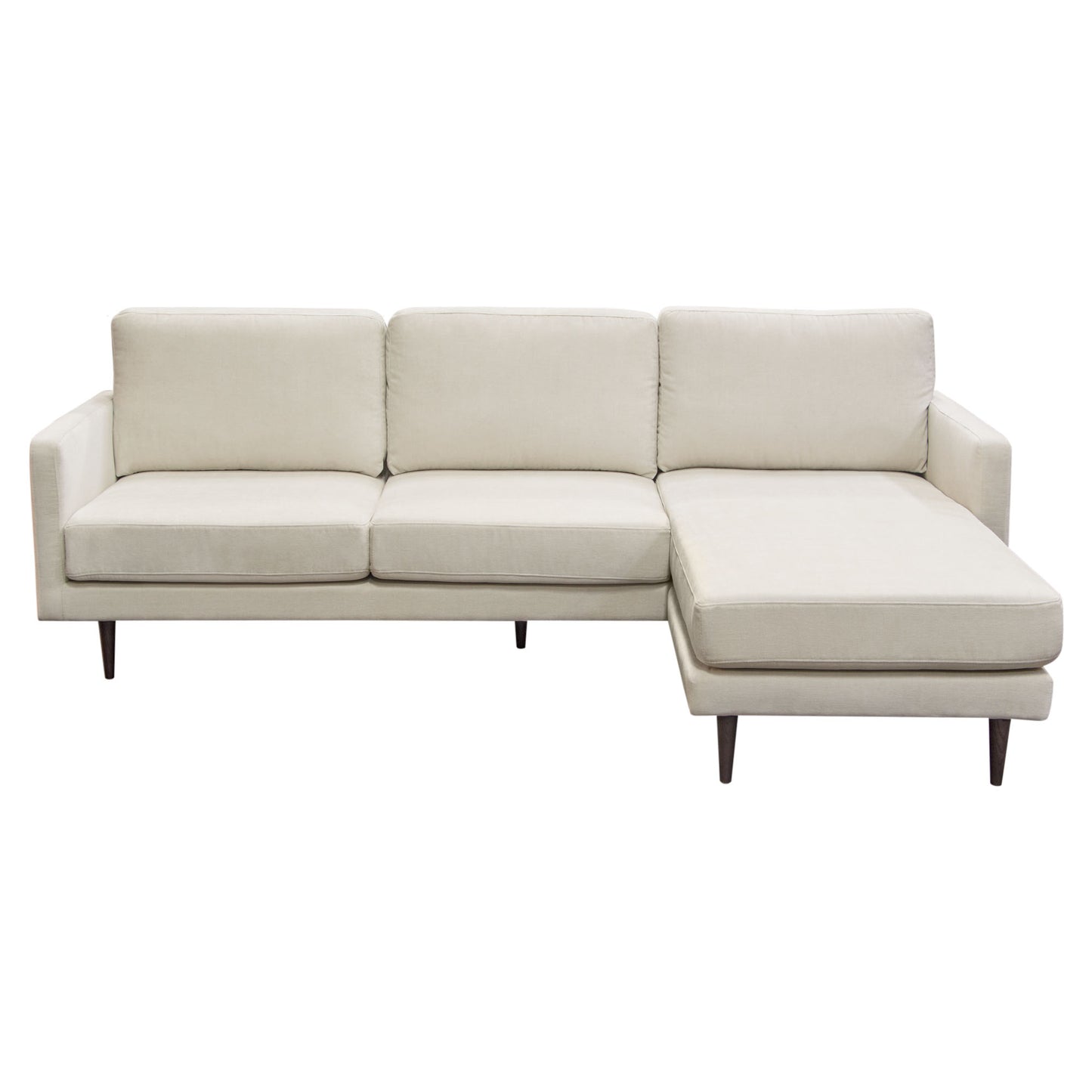 Kelsey Reversible Chaise Sectional Fabric by Diamond Sofa