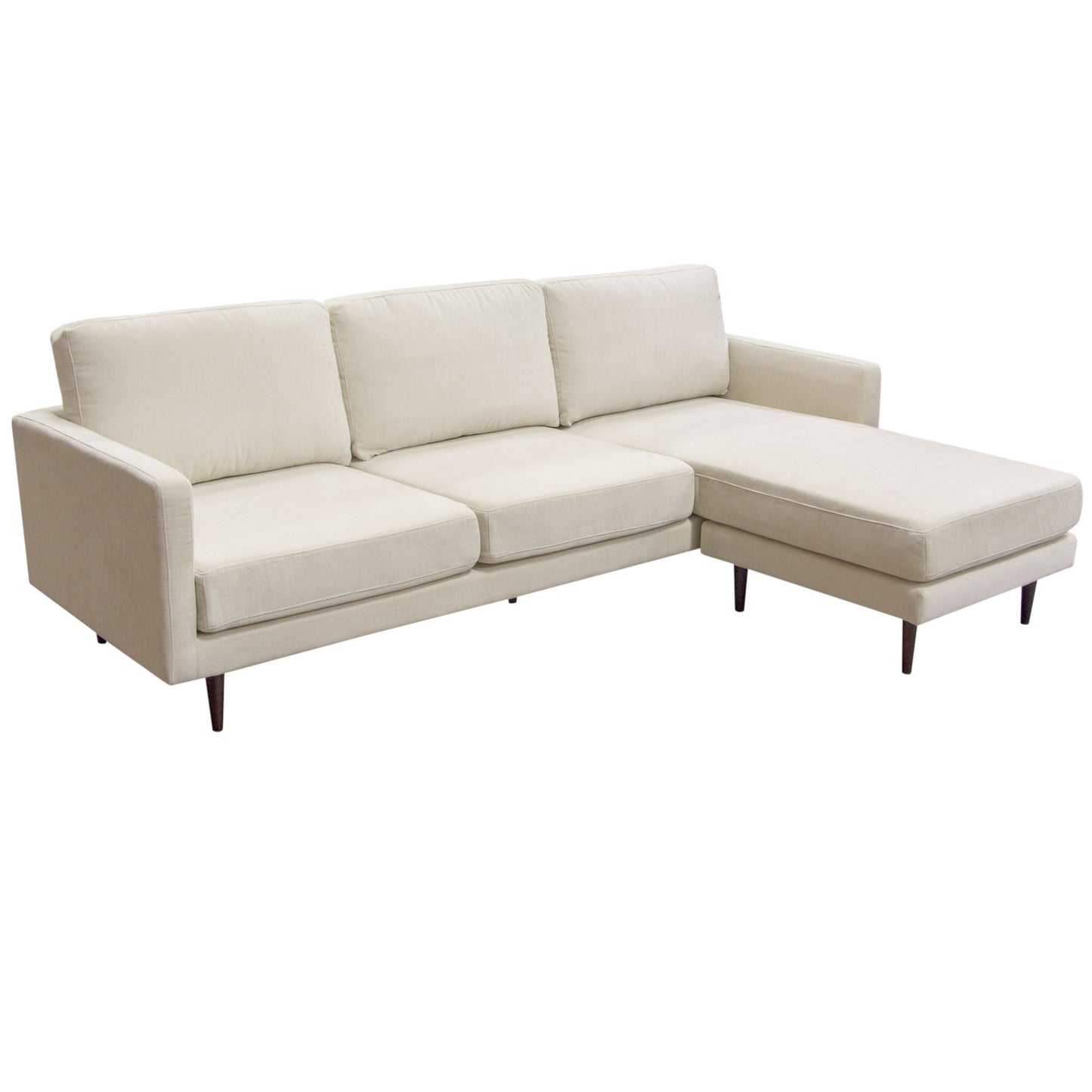 Kelsey Reversible Chaise Sectional Fabric by Diamond Sofa