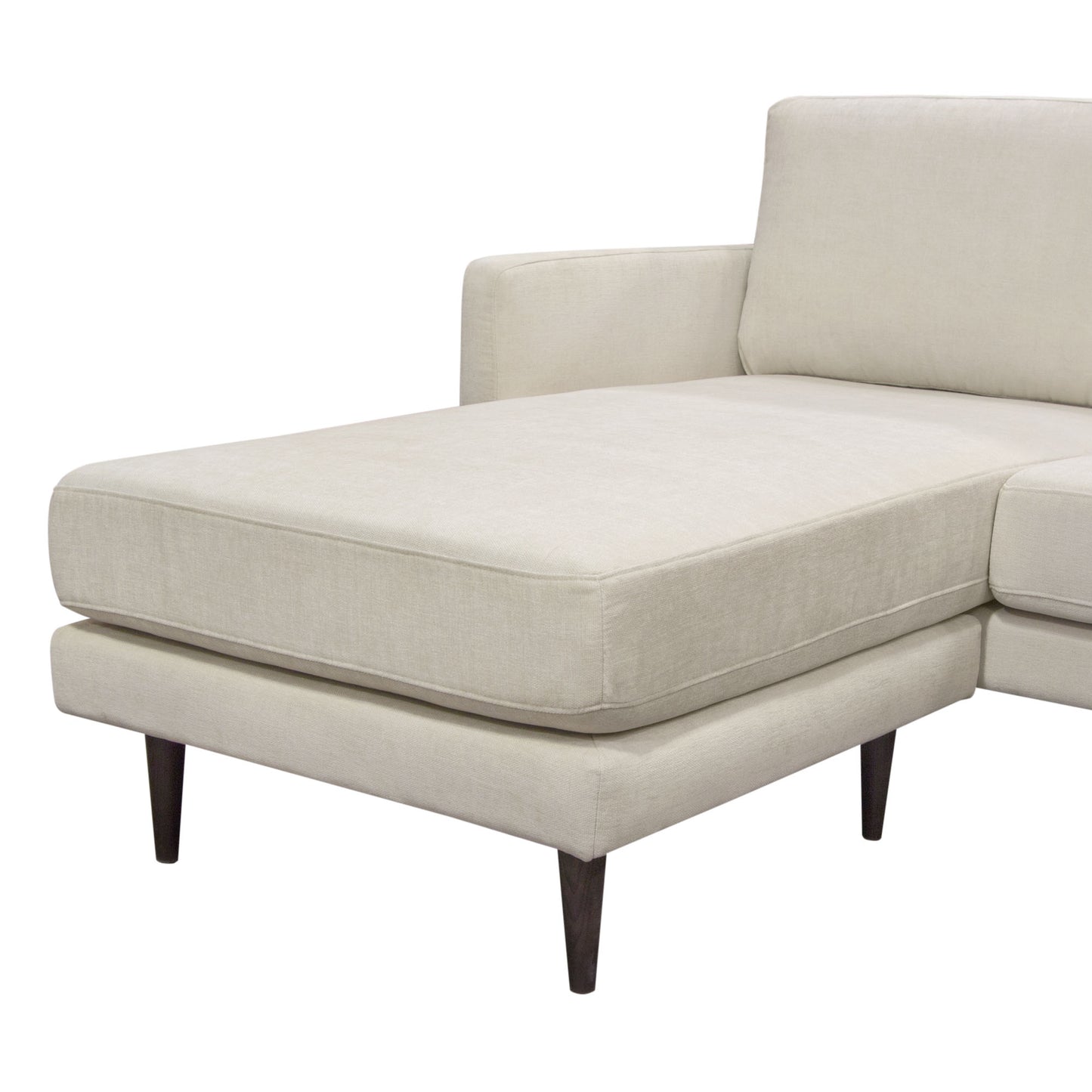 Kelsey Reversible Chaise Sectional Fabric by Diamond Sofa