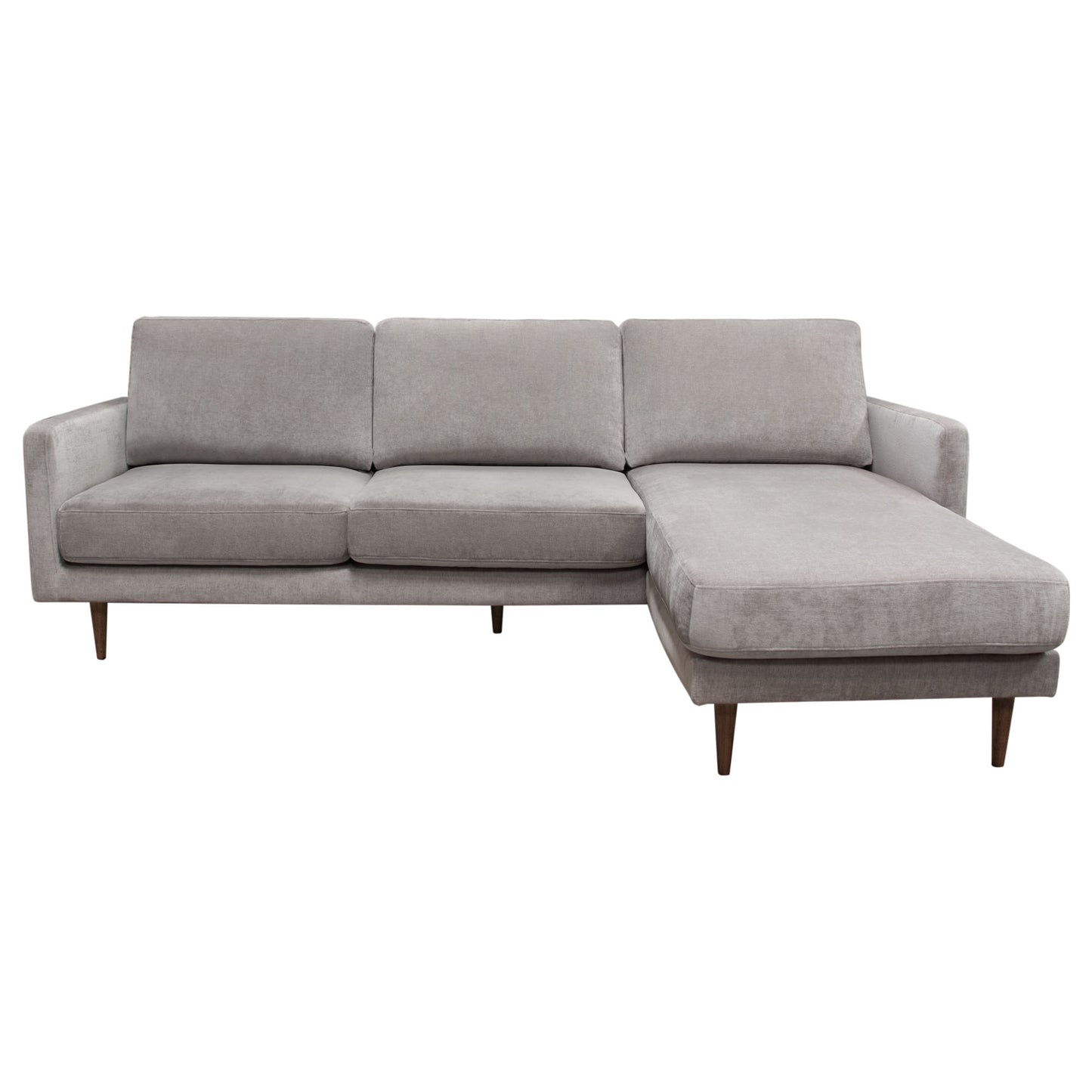 Kelsey Reversible Chaise Sectional Fabric by Diamond Sofa