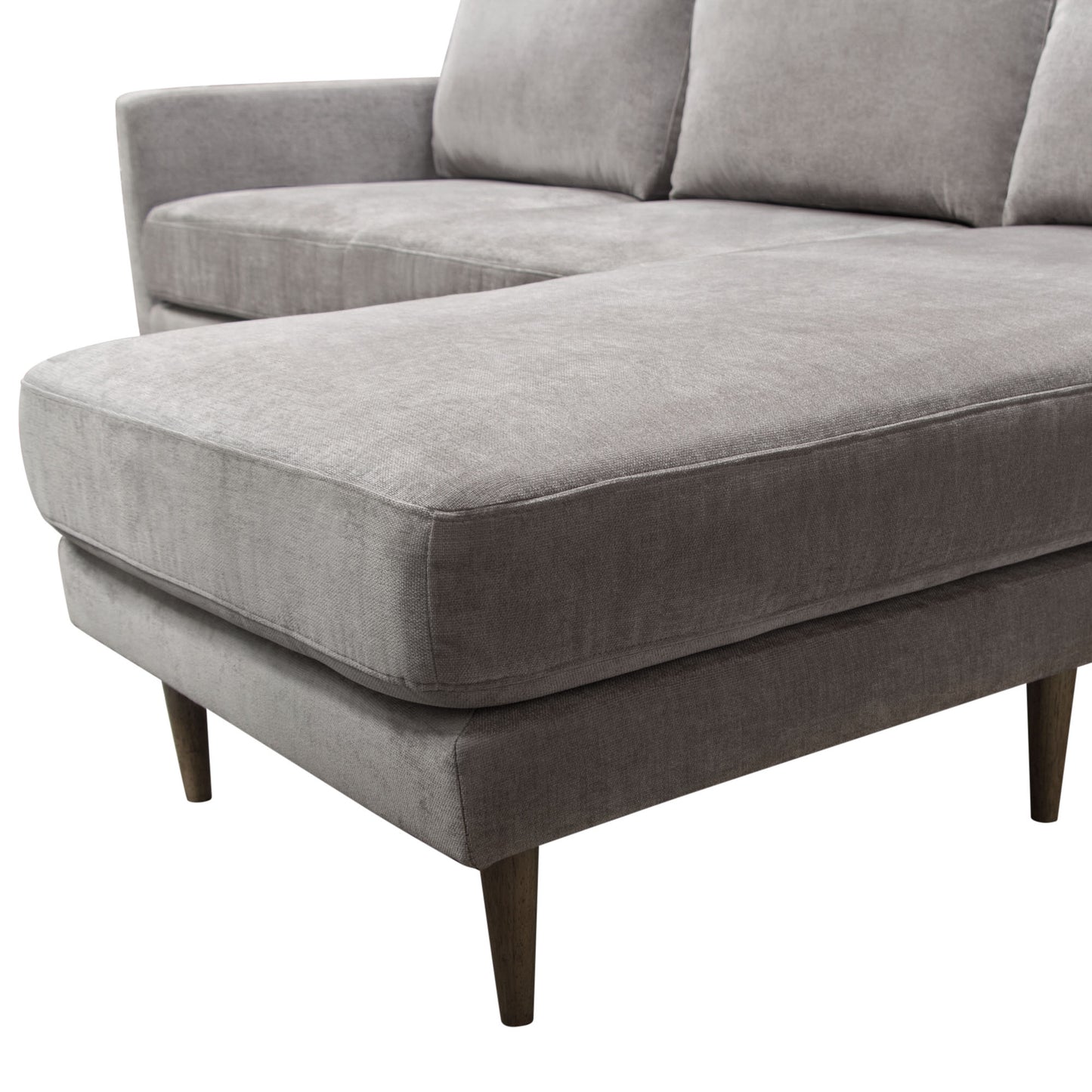 Kelsey Reversible Chaise Sectional Fabric by Diamond Sofa