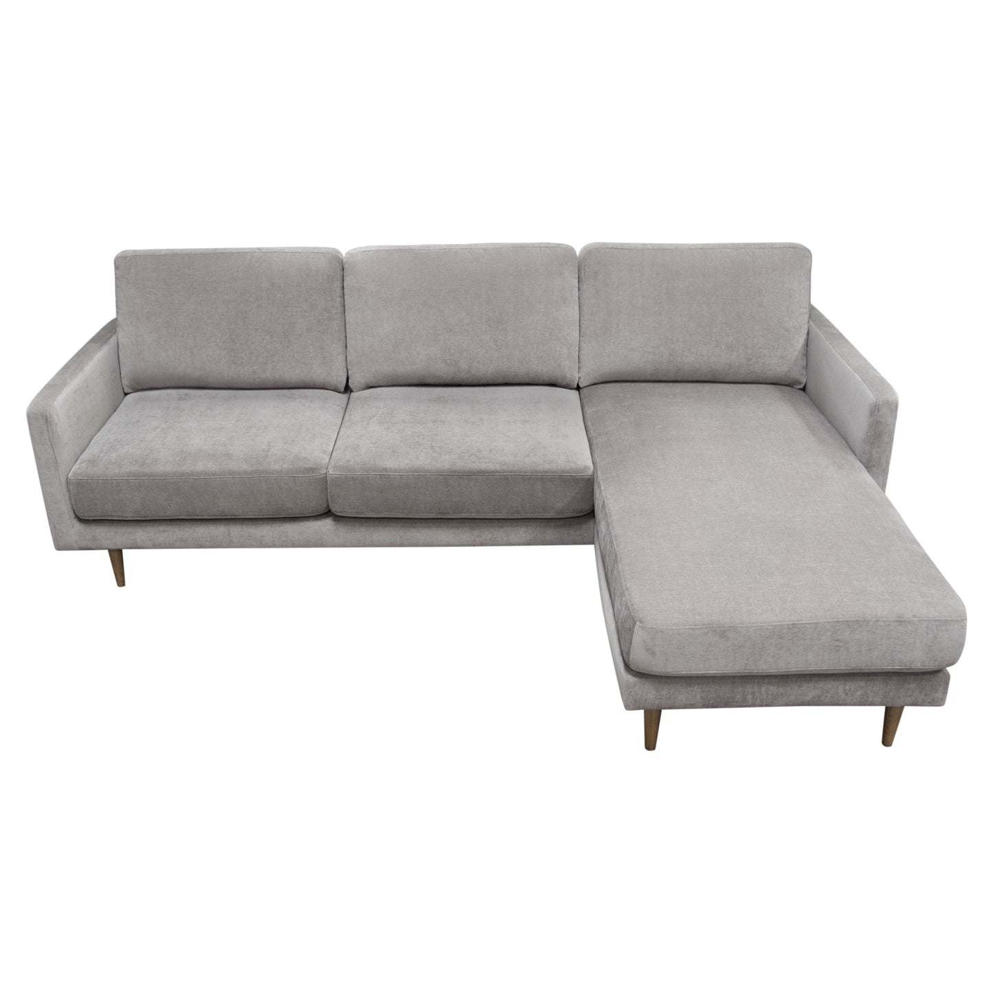 Kelsey Reversible Chaise Sectional Fabric by Diamond Sofa