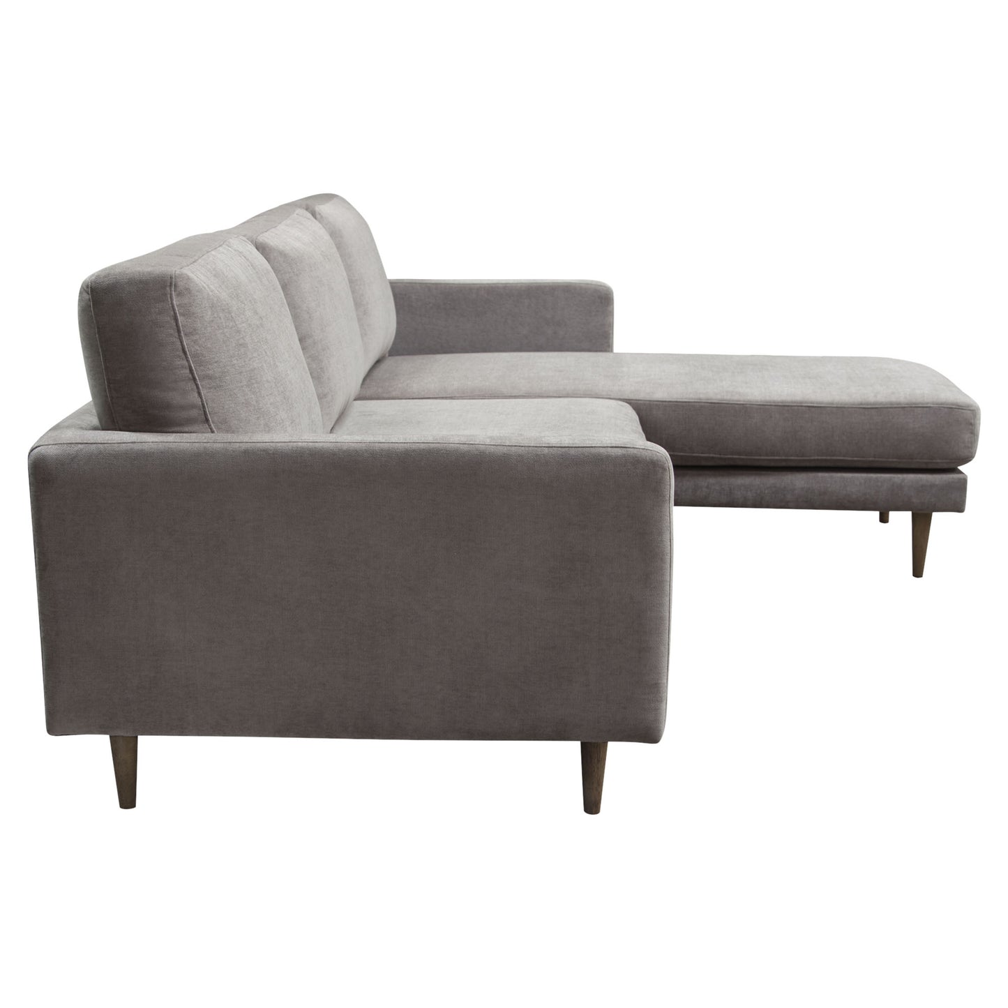 Kelsey Reversible Chaise Sectional Fabric by Diamond Sofa