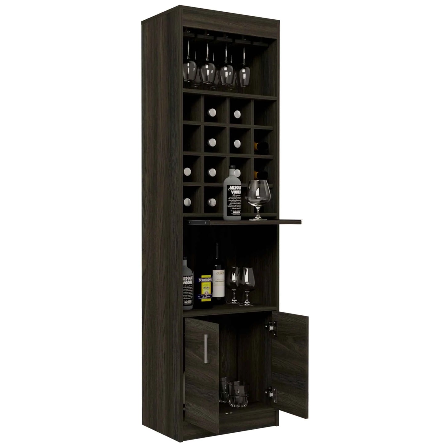 FM Furniture Illinois Bar Cabinet