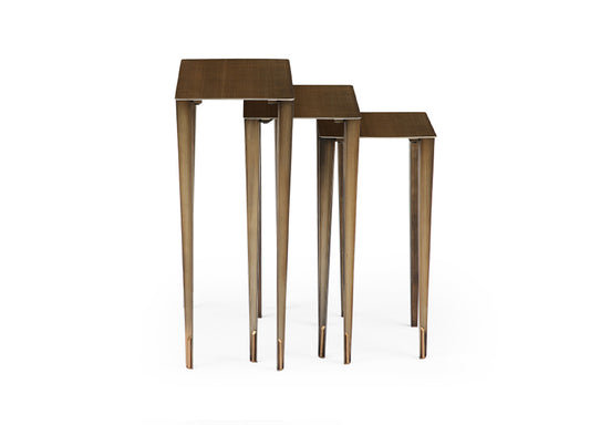 Whiteline Nia Nest Side Table