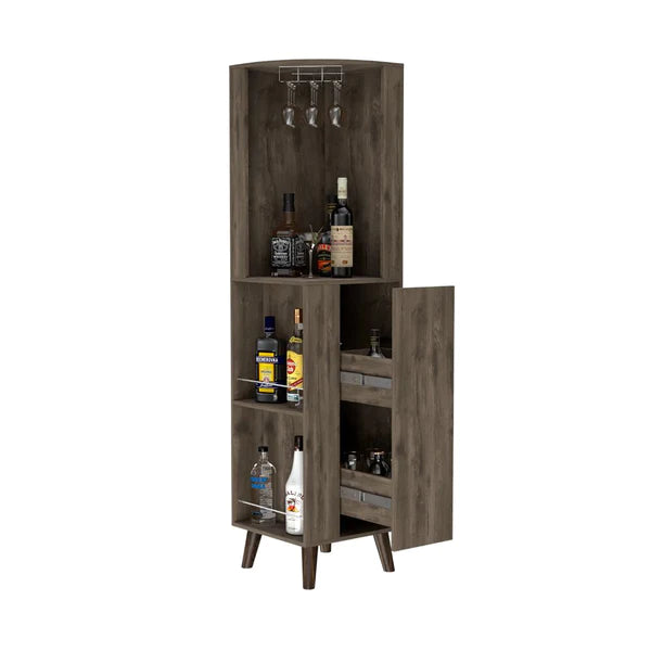 FM Furniture Quinn Corner Bar Cabinet FM7766BLB