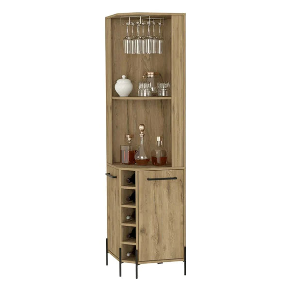 FM Furniture Reese Corner Bar Cabinet  FM7768BLM
