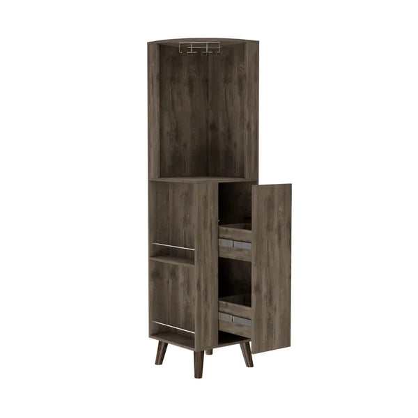 FM Furniture Quinn Corner Bar Cabinet FM7766BLB