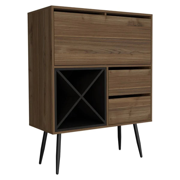 FM Furniture Orchid Bar Cabinet FM7119BGW