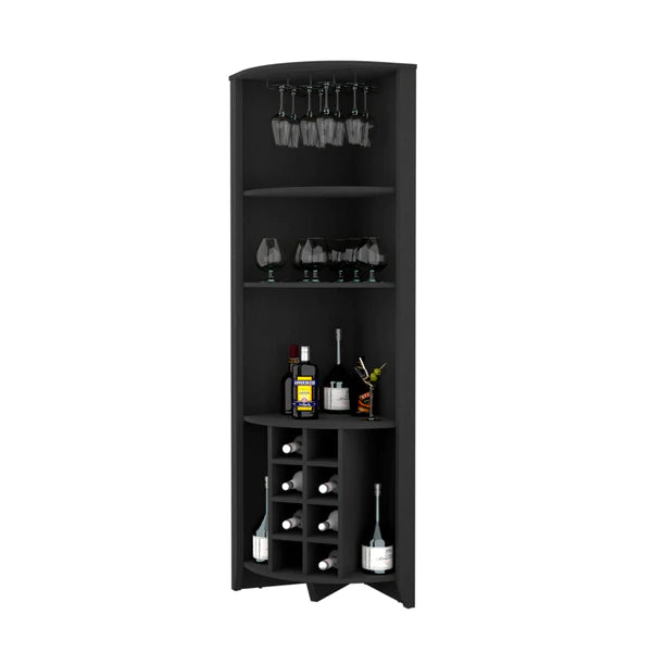 FM Furniture Bouvet Corner Bar Cabinet