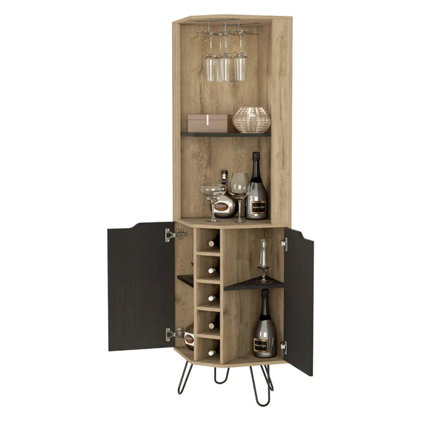 FM Furniture Grace Corner Bar Cabinet FM7763BMW