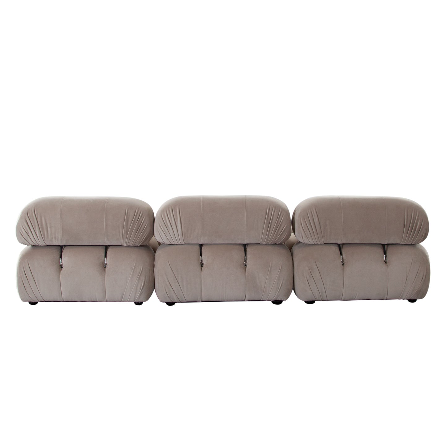 Paloma 3PC Modular 111 Inch Sofa Velvet by Diamond Sofa