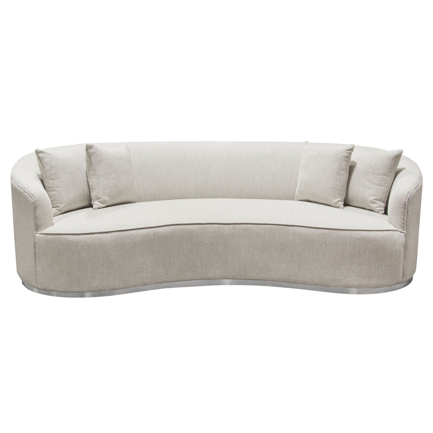 Raven Sofa Velvet Accent Trim by Diamond Sofa