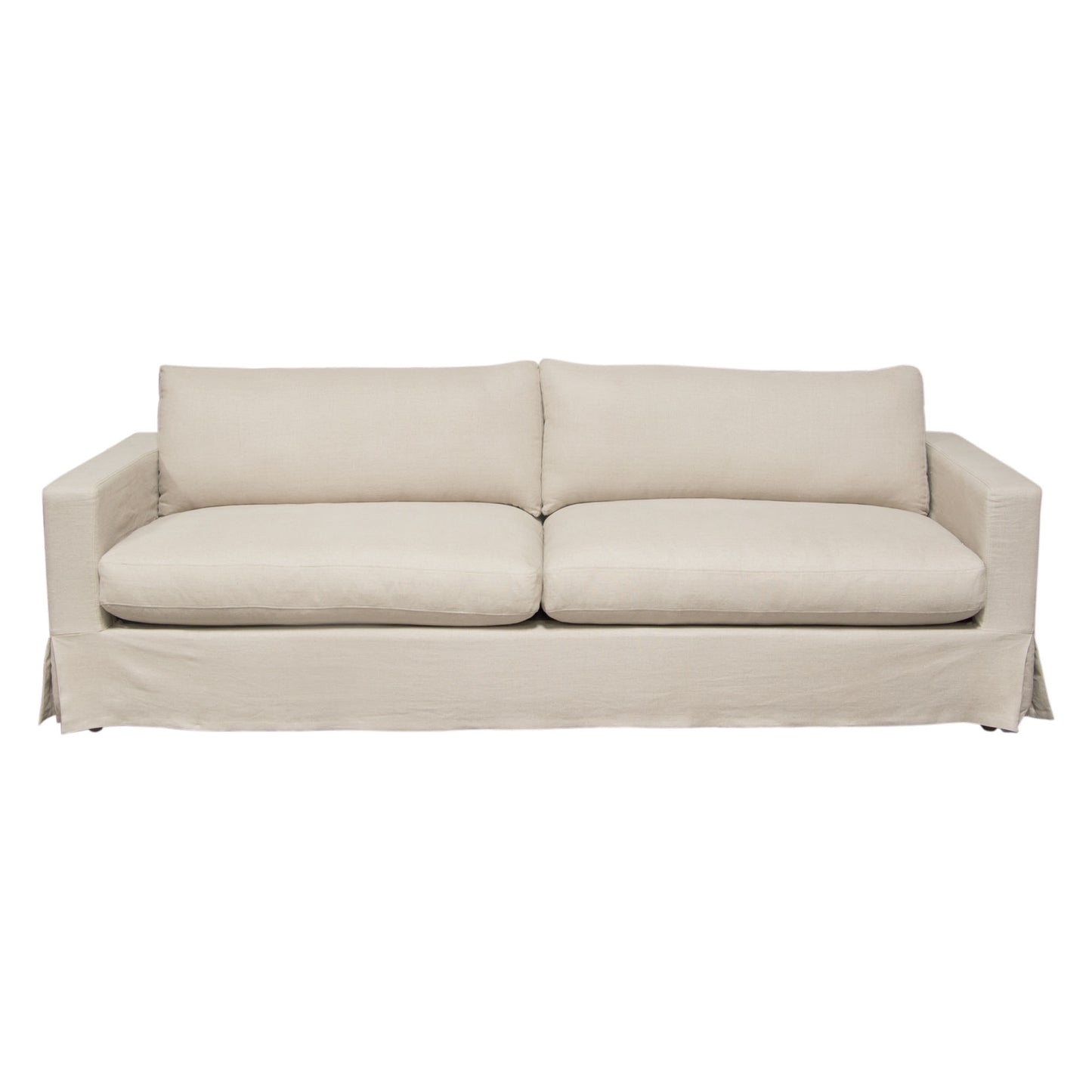 Savannah Slip-Cover Sofa Natural Linen by Diamond Sofa