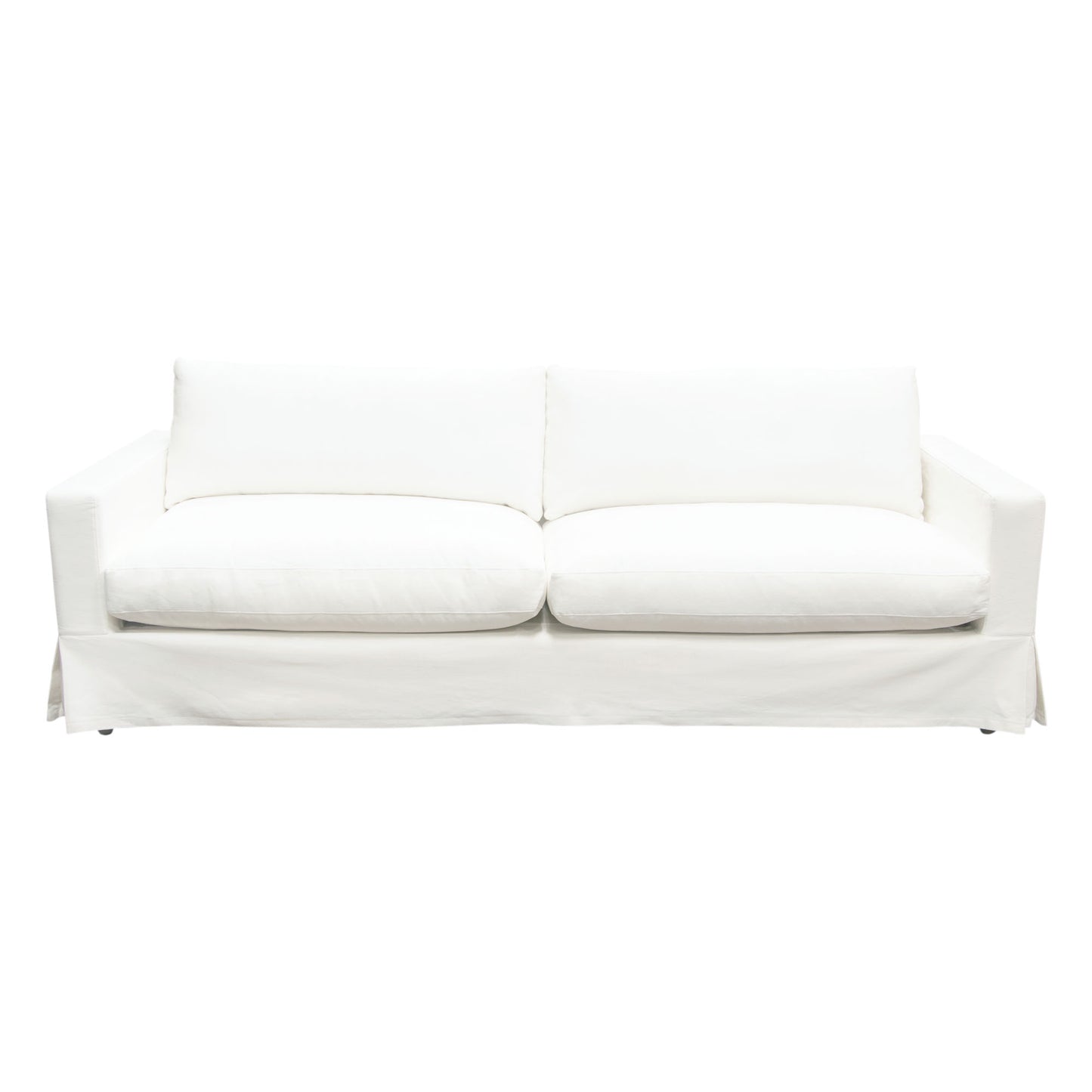 Savannah Slip-Cover Sofa Natural Linen by Diamond Sofa