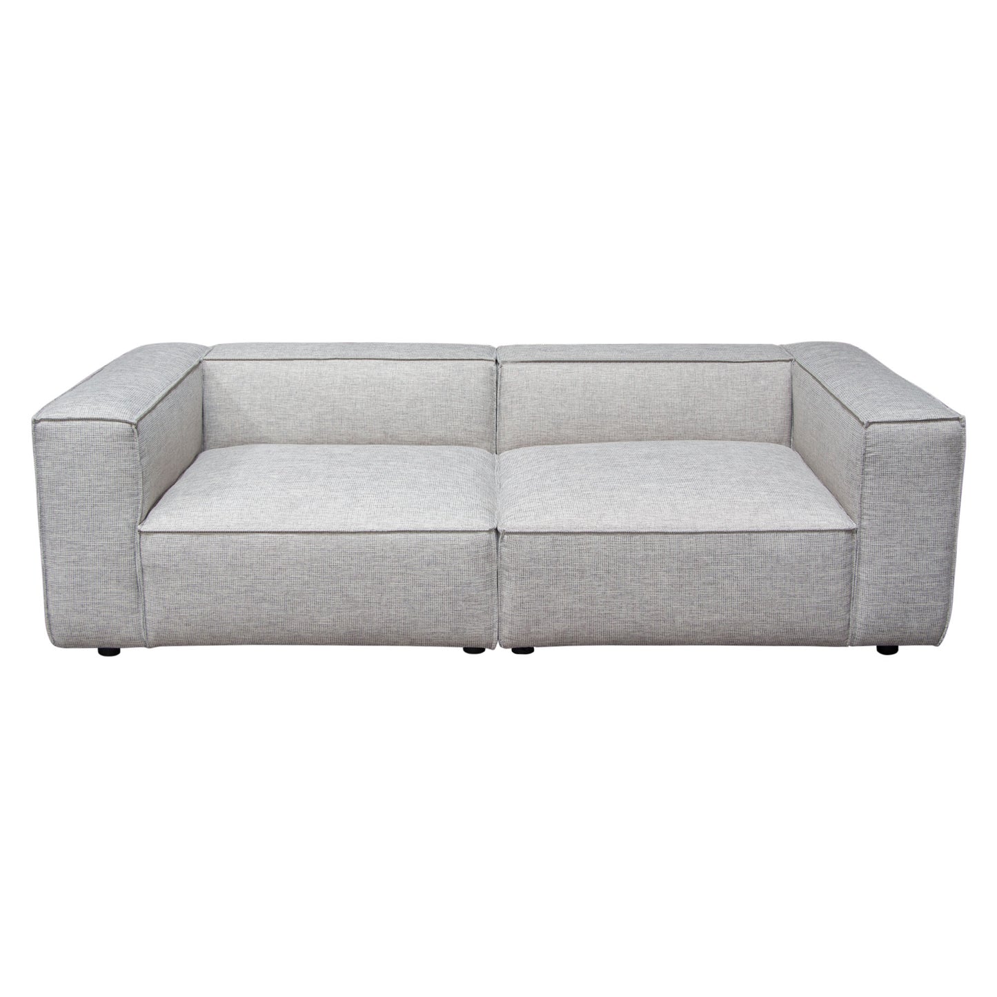 Vice 2PC Modular Sofa in Barley Fabric by Diamond Sofa VICE2PCBA