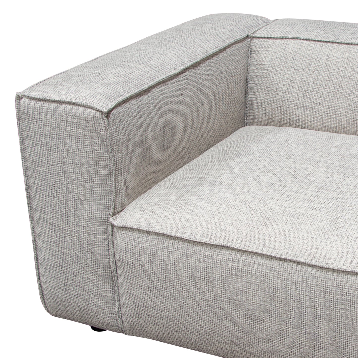 Vice 2PC Modular Sofa in Barley Fabric by Diamond Sofa VICE2PCBA